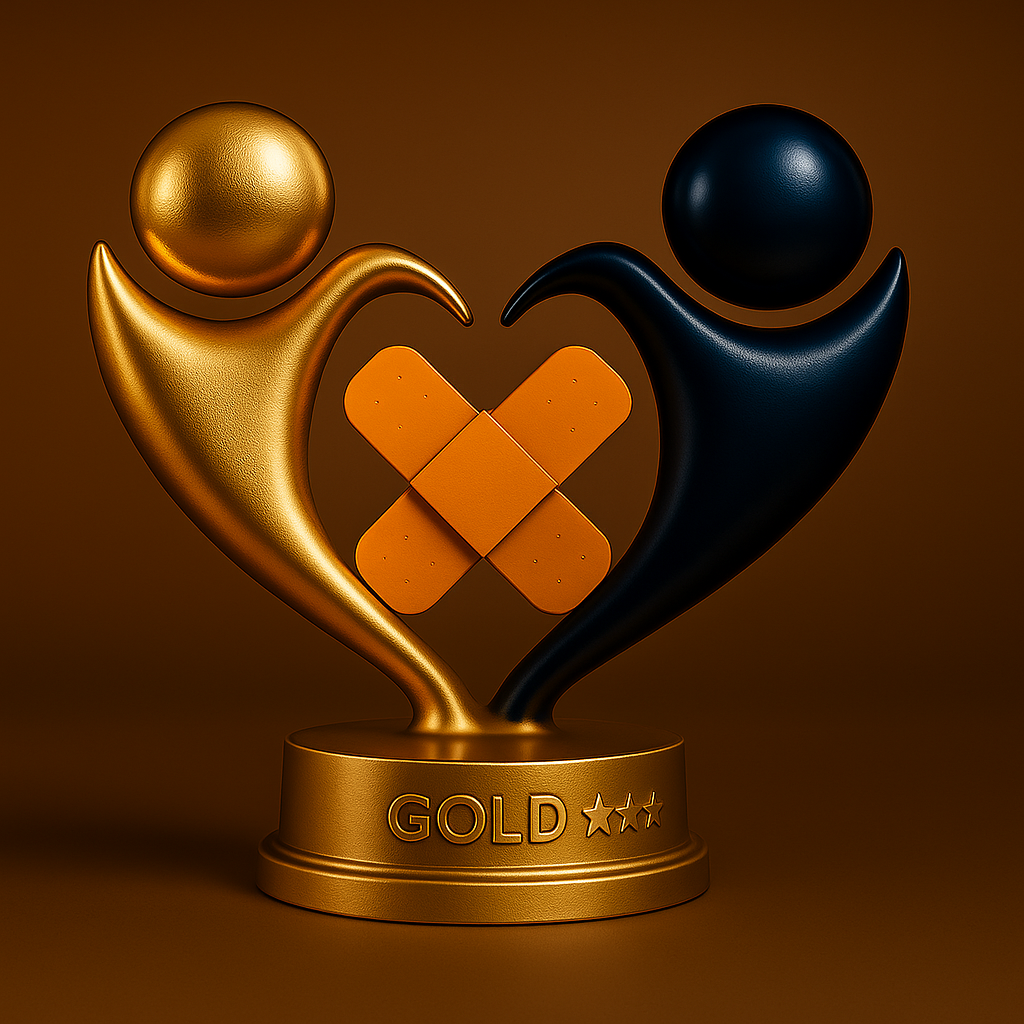 TrueHelp Hero – Golden Heart